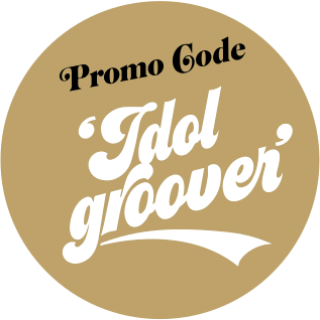 Idol Groover Promo Sticker back
